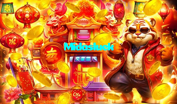 Midasluck casino presented on mobile device in Pakistan with slots and live games